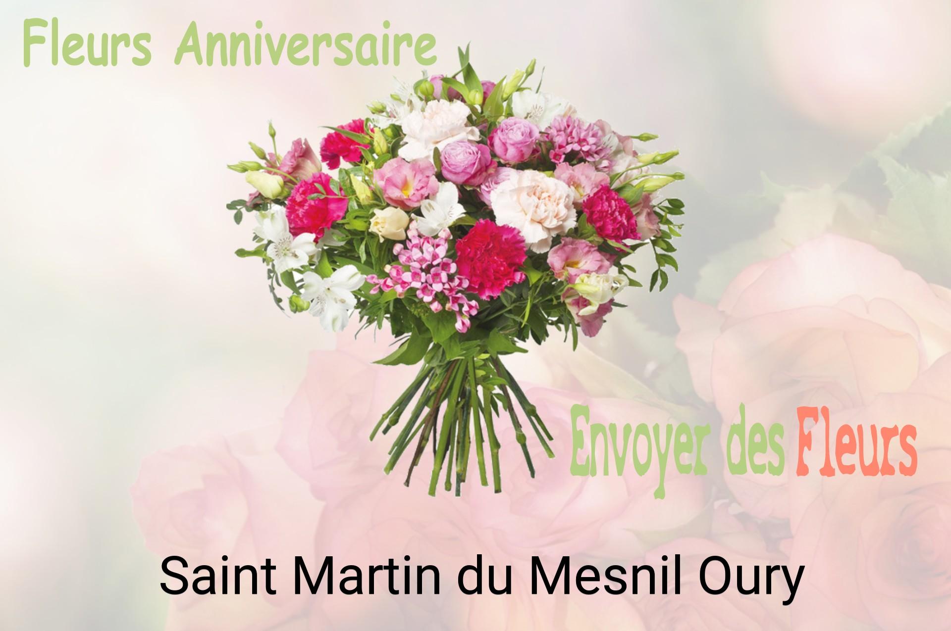 Bouquet de fleurs d’anniversaire livré à Saint-Martin-du-Mesnil-Oury